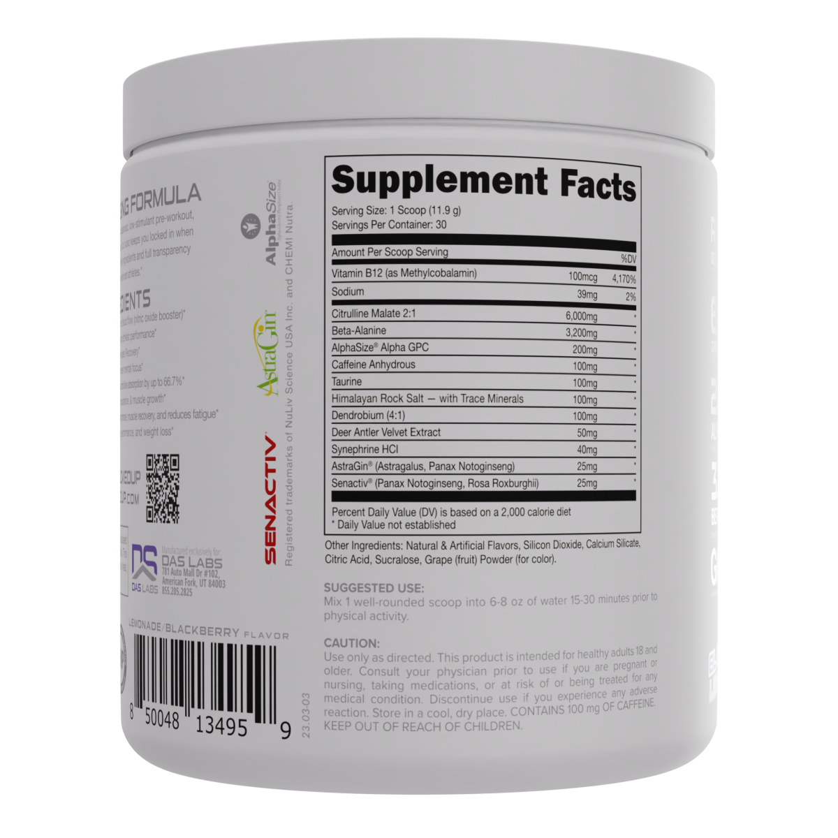 WOKE AF PreWorkout 100 Series Bucked Up